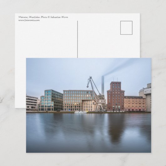 Münster Postkarte (Vorne/Hinten)