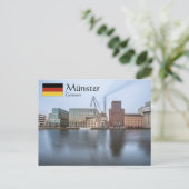 Münster Postkarte (Stehend Vorderseite)