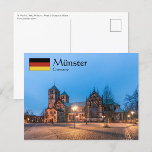 Münster Postkarte