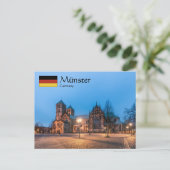 Münster Postkarte (Stehend Vorderseite)