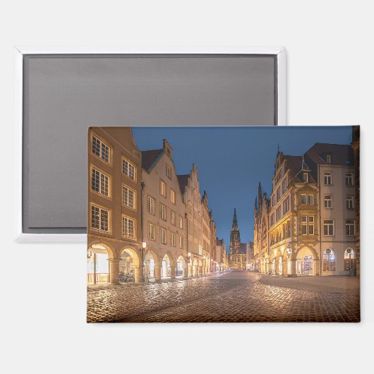 Münster Souvenir Magnet (Vorderseite/Rückseite)
