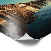 Münsteraner Hafen Fotodruck (Ecke)