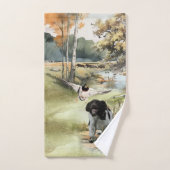 Munsterlander Badhandtuch Set (Handtuch)