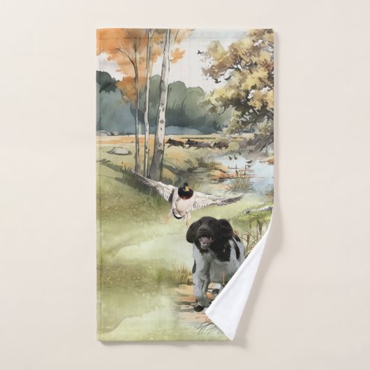 Munsterlander Badhandtuch Set (Handtuch)