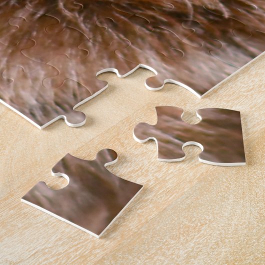 Munsterlander Dog. Puzzle (Seite)