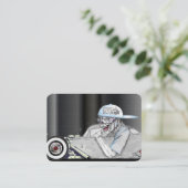 Munstrod Business Card Visitenkarte (Stehend Vorderseite)