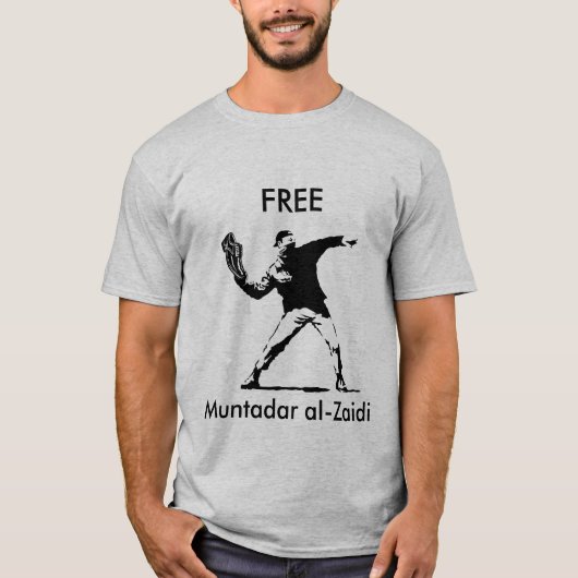 Muntadar Al-Zaidi T-Shirt (Vorderseite)