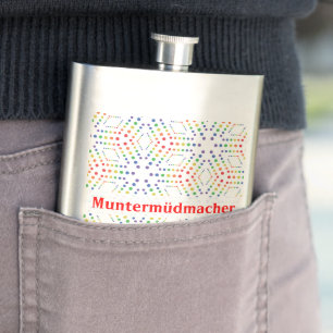 Muntermüdmacher Flachmann
