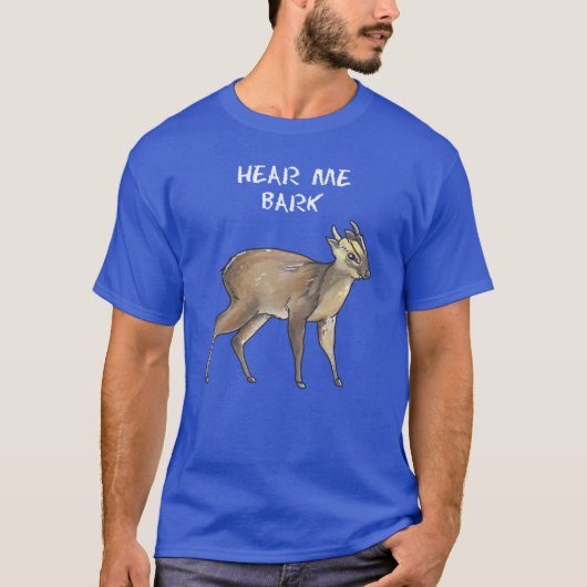 Muntjak oder bellendes Tier Serien Junge T-Shirt (Vorderseite)