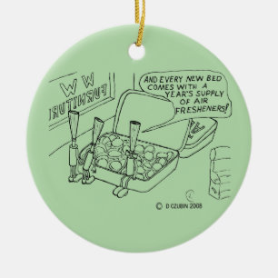 Münzbett Keramik Ornament