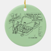 Münzbett Keramik Ornament (Hinten)