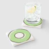 Münze Steinuntersetzer (Seitenansicht)