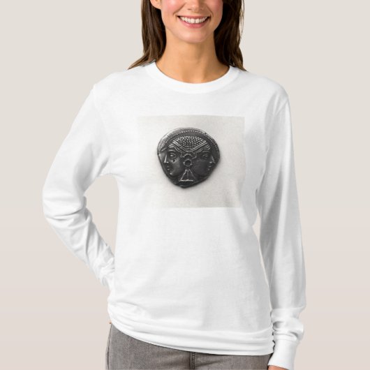 Münze von Lampsacus mit einem Janiform Kopf T-Shirt (Vorderseite)
