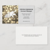 Münzen | Bar | Bear Bull Market Visitenkarte (Vorne/Hinten)