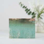 Münzen im Trevi-Brunnen - Rom, Italien Postkarte (Stehend Vorderseite)