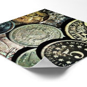 Münzen Poster (Ecke)