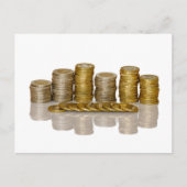 Münzen Postkarte (Vorderseite)