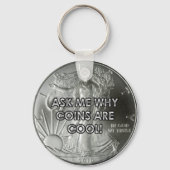 Münzen sind Cooler Schlüsselanhänger