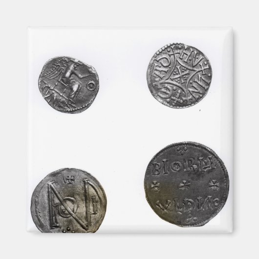 Münzen von Cunobelinus oder Cymbeline, König von M Magnet (Vorne)