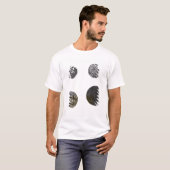 Münzen von Cunobelinus oder Cymbeline, König von T-Shirt (Vorne ganz)