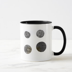 Münzen von Cunobelinus oder Cymbeline, König von Tasse