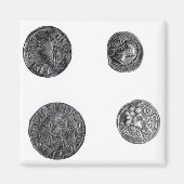 Münzen von Cunobelinus oder Cymbeline Magnet (Vorne)