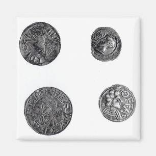 Münzen von Cunobelinus oder Cymbeline Magnet