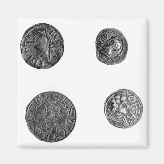 Münzen von Cunobelinus oder Cymbeline Magnet (Vorne)