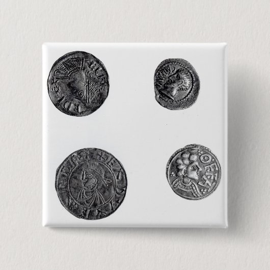 Münzen von Cunobelinus oder von Cymbeline Button (Vorderseite)