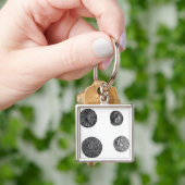 Münzen von Cunobelinus oder von Cymbeline Schlüsselanhänger (Hand)