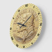 MÜNZEN VON TUSKEGEE GROßE WANDUHR (Winkel)