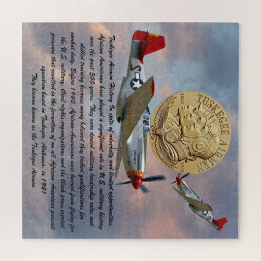 MÜNZEN VON TUSKEGEE PUZZLE (Horizontal)