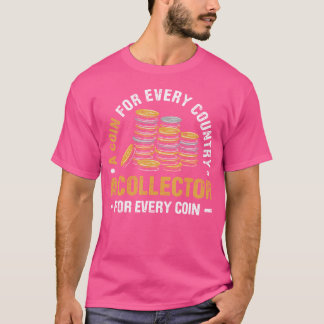 Münzensammeln für lustige Münzensammler Münzliebha T-Shirt