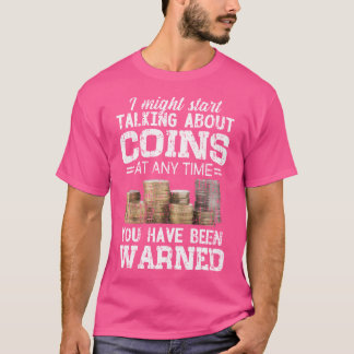 Münzensammeln Lustiger Münzensammler T-Shirt