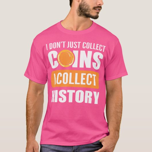Münzensammler T-Shirt (Vorderseite)