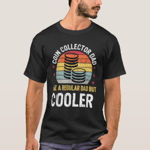 Münzensammler-Vater Lustige Numismatik Münze T-Shirt
