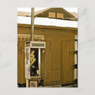 Münzfernsprecher Postkarte