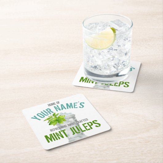 Münzjuwel Personalisiert Rechteckiger Pappuntersetzer (Vor Ort)