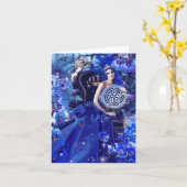 Münzkönigin Karte (Gelbe Blume)