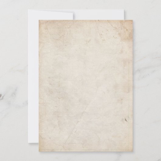 Münzpferde und Korallenfrühlingspferde Hochzeitsre Einladung (Rückseite)