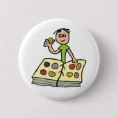 Münzsammeln Button (Vorderseite)