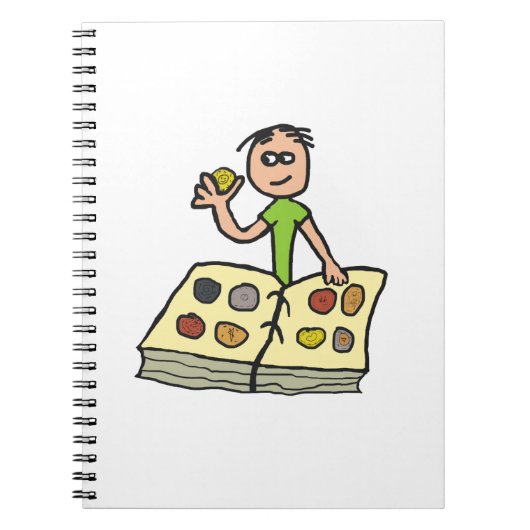 Münzsammeln Notizblock (Vorderseite)