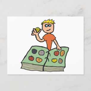 Münzsammeln Postkarte