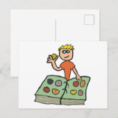 Münzsammeln Postkarte (Vorne/Hinten)