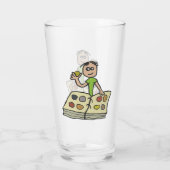 Münzsammelzahl Glas (Rückseite)