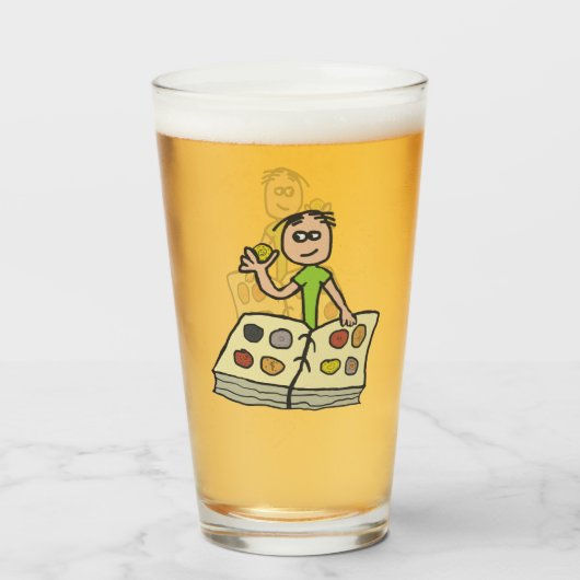 Münzsammelzahl Glas (Vorne (Gefüllt))