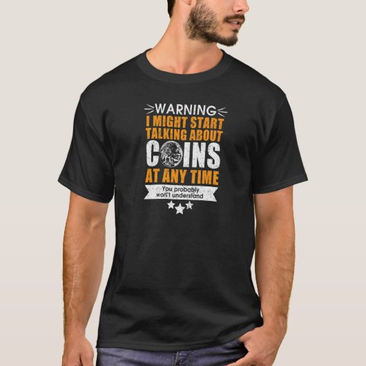 Münzsammler T-Shirt (Vorderseite)