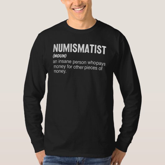 Münzsammlung Noun-Münze T-Shirt (Vorderseite)