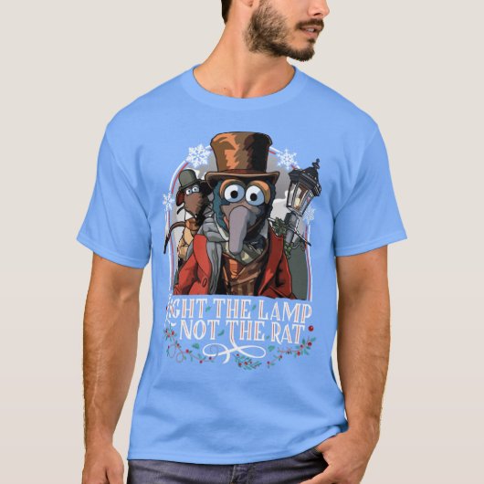 Muppet Christmas Carol Gonzo Rizzo T-Shirt (Vorderseite)
