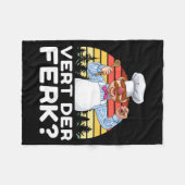 Muppet Show Swedish Chef Expletive New Funny Stic Fleecedecke (Vorderseite (Horizontal))